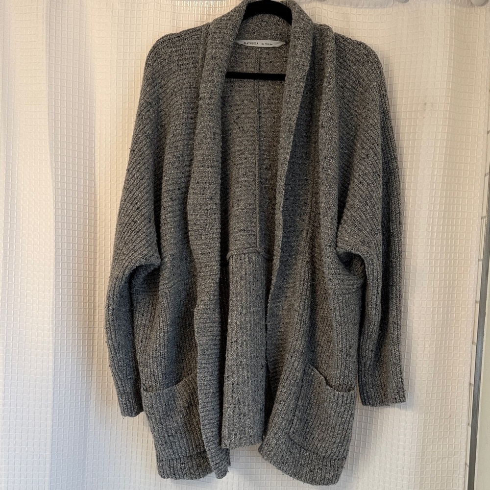 Athleta Charcoal Gray Women's Cardigan